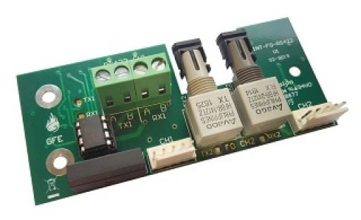 Global Fire INT MIX FO Fiber Optik ve RS422 Hibrit Arabirim Kartı