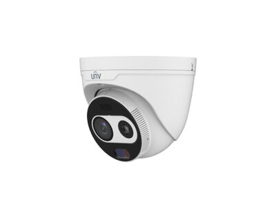 TIC3612SA-F2-4F3AC-I1 4 MP 3.0mm Optik & 4.0mm Termal Sabit Lens 30m IR Çift Yönlü Ses Termal IP Kamera
