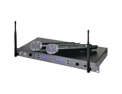 TMW U2-200M - UHF 2 Kanal Çift El Telsiz Mikrofon