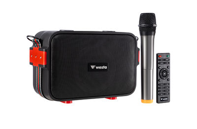 WAP-500H +1 Handheld Mic. Taşınabilir Ses Sistemi