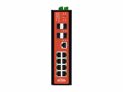 WI-PMS312GF-I V2 - 8GE+4SFP L2 Managed Endüstriyel PoE Switch