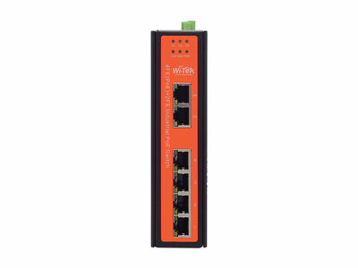 WI-PS206-I - V2 4FE+2FE Endüstriyel PoE Switch