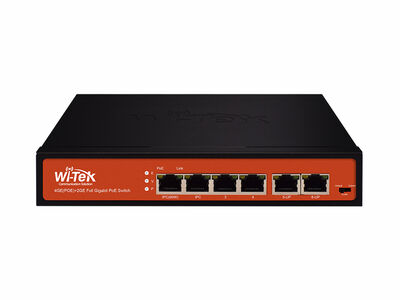 WI-PS305G V2 - 4GE+2GE Uplink + HiPoE + Watchdog Switch + 65W