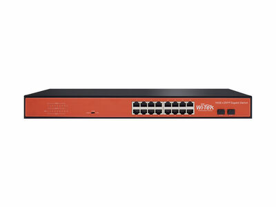 WI-SG116F - 16GE+2SFP Full Giga rack-mountable Ethernet Switch