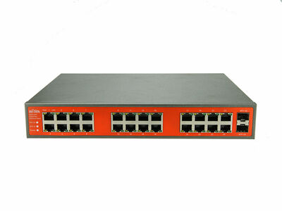 WI-SG124F 24GE+2SFP Full Giga Rack-mountable/Desktop Ethernet Switch