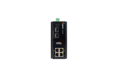 WI-SP3006F 4GE+2SFP Fiber Uplink Endüstriyel PoE Switch