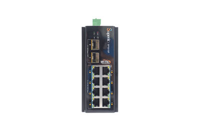 WI-SP3010F 8GE+2SFP Fiber Uplink Endüstriyel PoE Switch