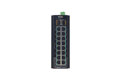 WI-SP3018F 16GE+2SFP Fiber Uplink Endüstriyel PoE Switch