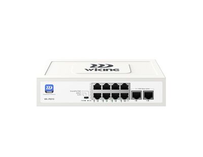 WK-PS310 8 Port Gigabit+ 2 Port Gigabit Uplink PoE Switch