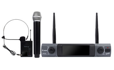 WM-202HT 1 Receiver+ 1 Handheld Mic.+ 1 Lavalier(Yaka) Mikrofon Seti