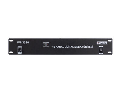 WP-3320 -10 Kontak Acil Anons Mesaj Kayıt Ünitesi
