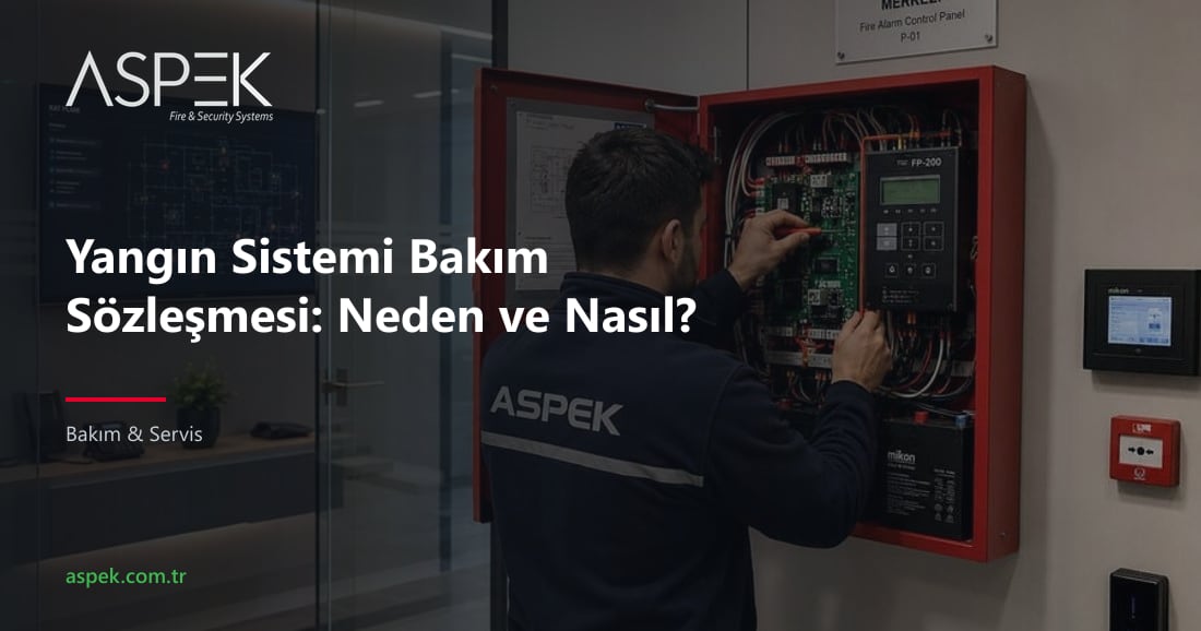Yangın Sistemi Bakım Sözleşmesi: Neden ve Nasıl?