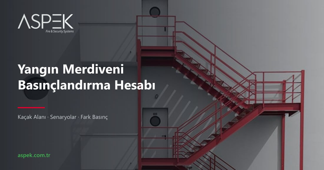 Yangın Merdiveni Basınçlandırma Hesabı