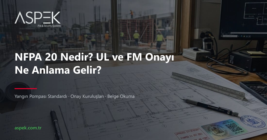NFPA 20 Nedir? UL ve FM Onayı Ne Anlama Gelir?