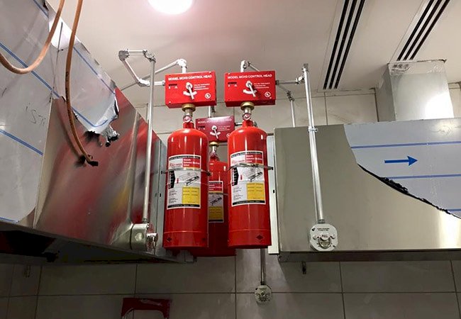 Davlumbazı Söndürme Sistemleri